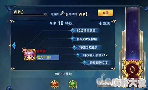 《王者争雄VIP特权详解：满级VIP费用及福利一览》